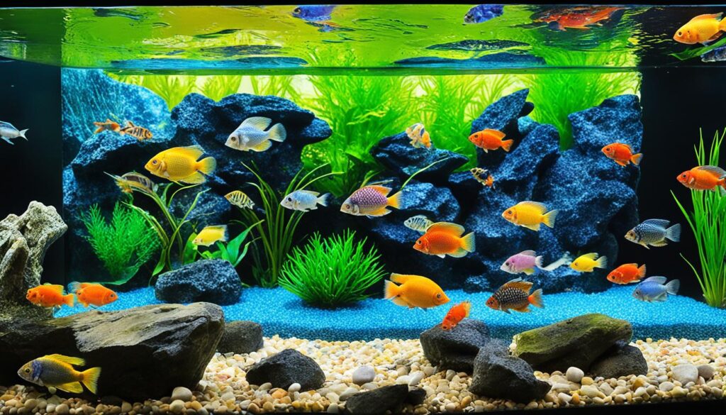 south american cichlids at LA Pet Fair